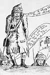 The Yankie Doodles Intrenchments Near Boston 1776