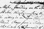 Legend for the Seal of the United States, August 1776 (Thomas Jefferson)