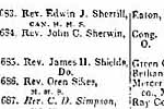 Missionary Table from The Seventeenth Report of the American Home Missionary Society 