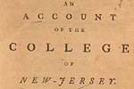 An Account of the College of New Jersey

