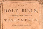 The Holy Bible, Containing the Old and New Testaments: Newly translated out of the Original
Tongues.  . . .