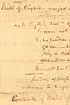 Notes for a speech introducing the Bill of Rights, [June 8, 1789]  [page one]