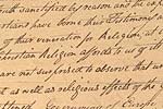 Petition to the Virginia General Assembly, from Surry County, Virginia,  November 14, 1785 [page one]