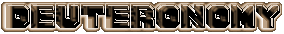 Deuteronomy Background