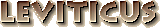 Leviticus Background